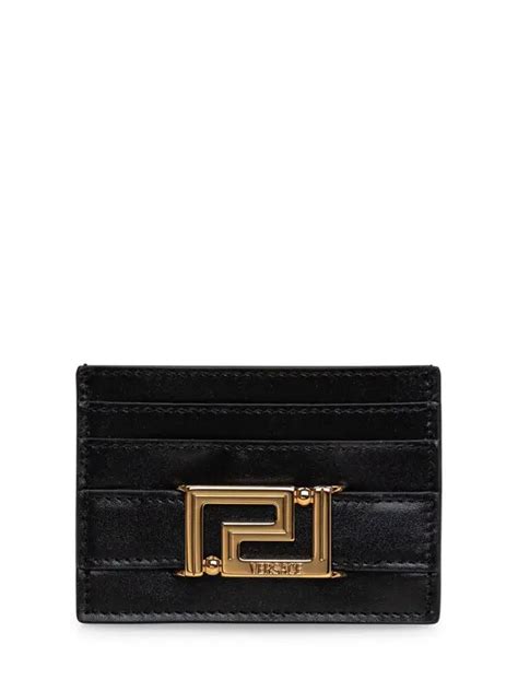 stud wallet portafoglio versace donna|versace greek goddess card holder.